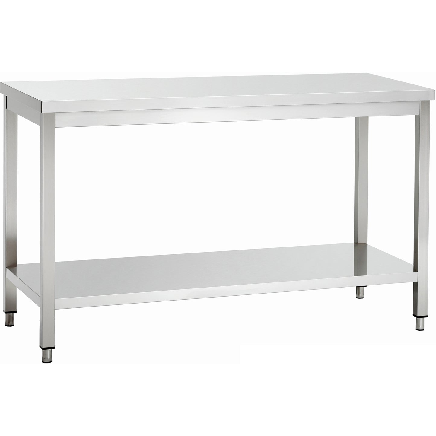 Professional Work table Stainless steel Bottom shelf 1200x700x900mm - THATS127