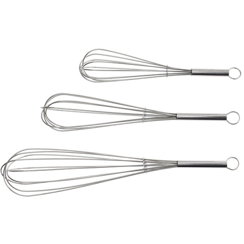 3 Piece Whisk Set Stainless Steel - E021
