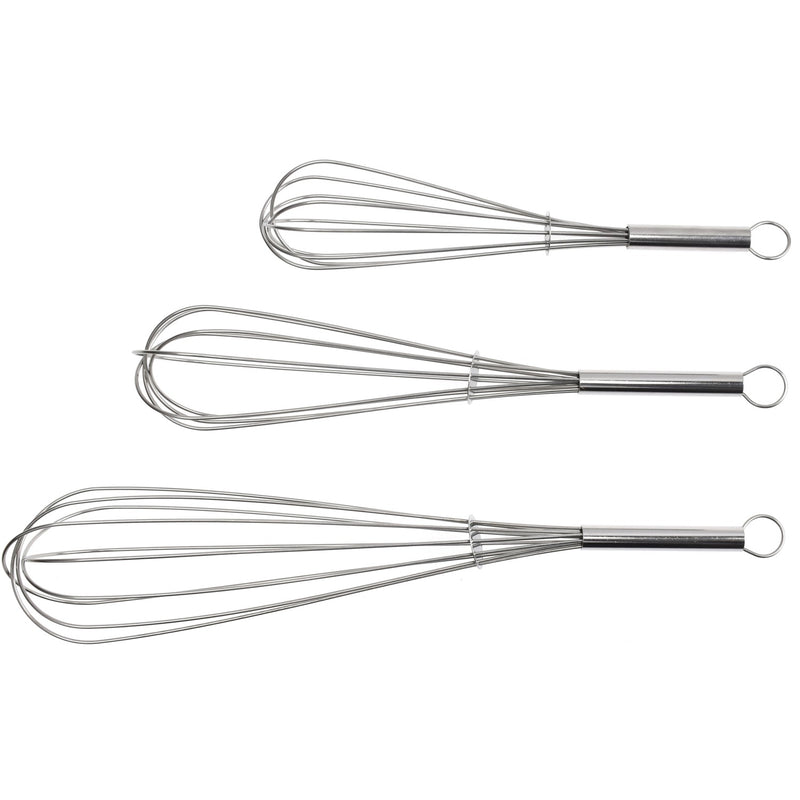 3 Piece Whisk Set Stainless Steel - E021