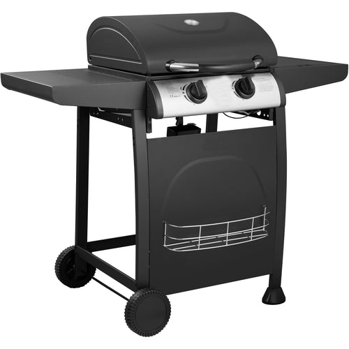 Gas BBQ Grill with 2 burners & side trays - E10C10C32