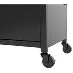 Commercial Gas & Charcoal Combo BBQ Grill with Double Hood, Cabinet & Side Shelves 1625×685×1230mm - E42ZJ10S42M00T00ZT