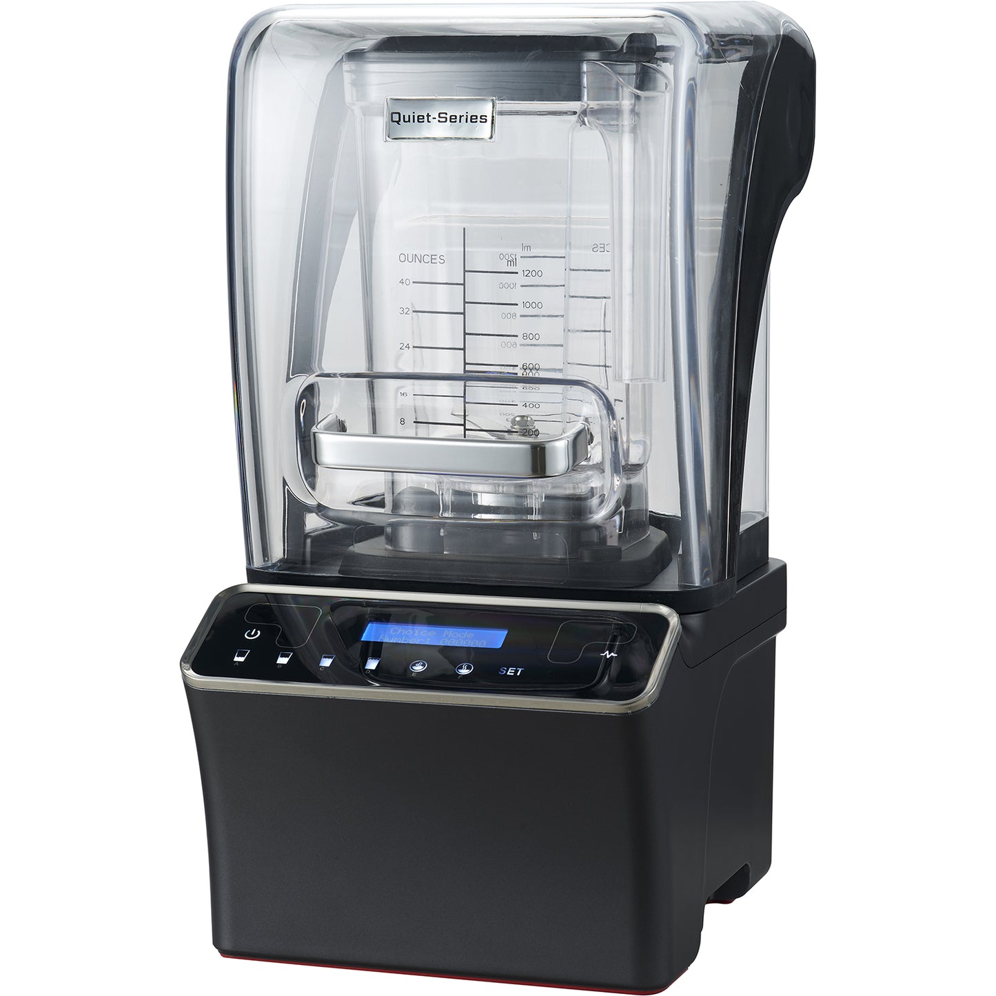 Professional High-Speed Blender with Sound Enclosure 2 Litres 1500W 220x260x425mm - E8