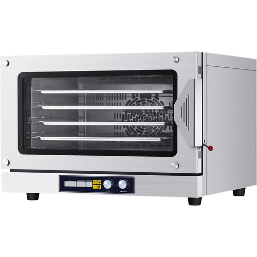 Commercial Electric Bakery Convection Oven 4 trays 600x400mm with Spray - KNGEC04120