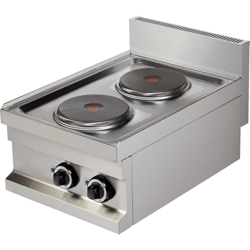Electric boiling top 2 plates 4.0kW | Hotmax 600 EC604 - EC604