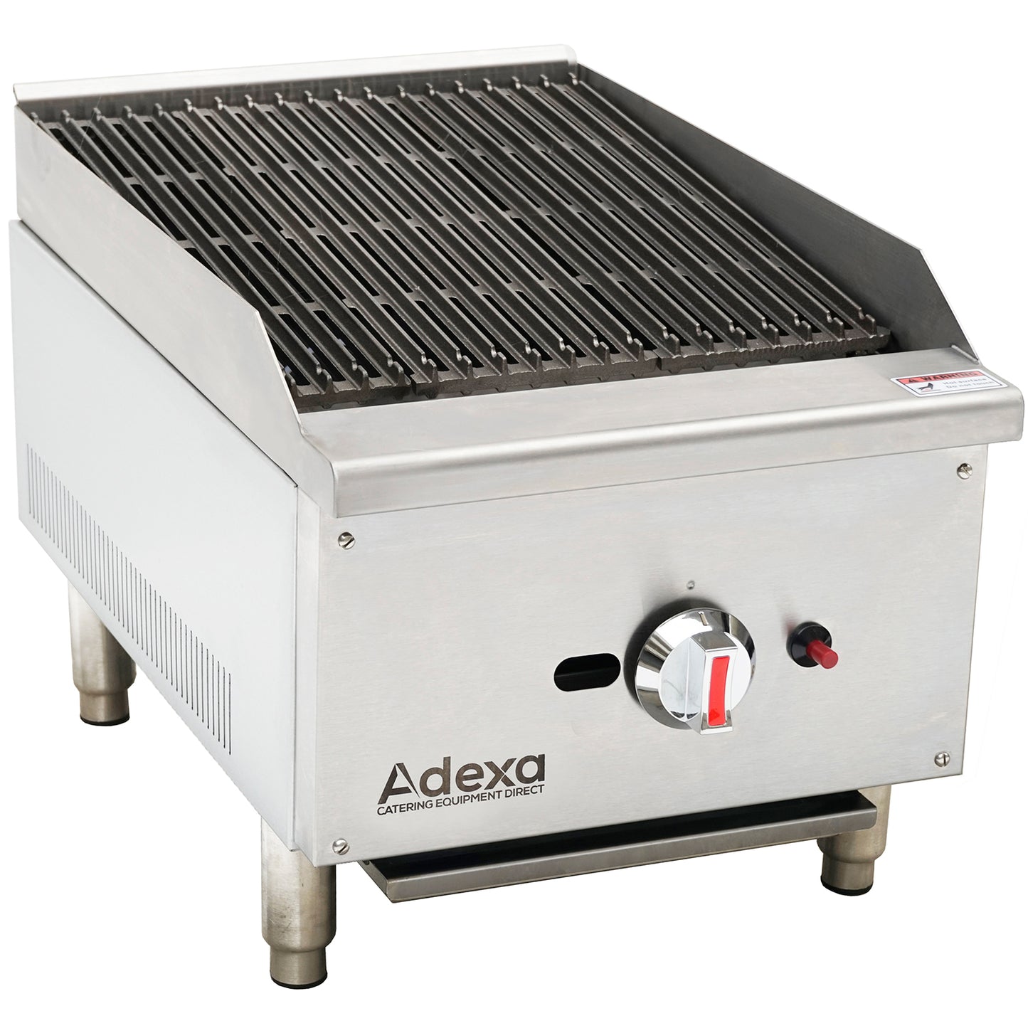 Professional Natural Gas Chargrill 1 burner 7.5kW - ECB16S