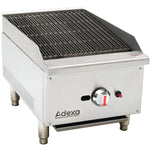 Professional Natural Gas Chargrill 1 burner 7.5kW - ECB16S