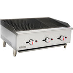 Professional Natural Gas Chargrill 3 burners 22.5kW - ECB36S