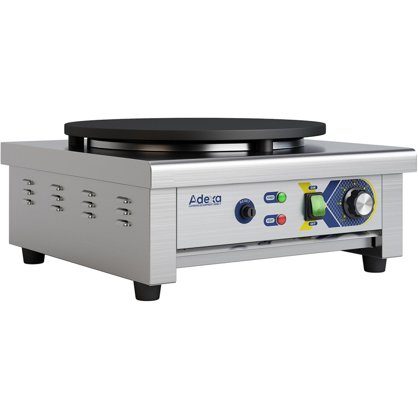 Commercial Crepe maker 400mm Single 3kW - ECM1