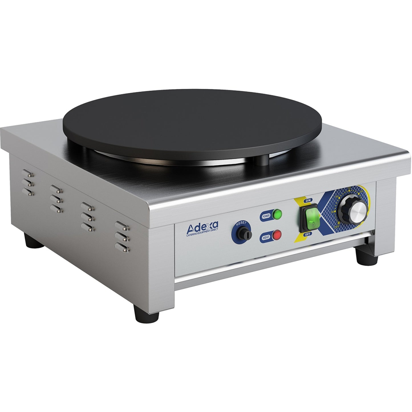 Commercial Crepe maker 400mm Single 3kW - ECM1
