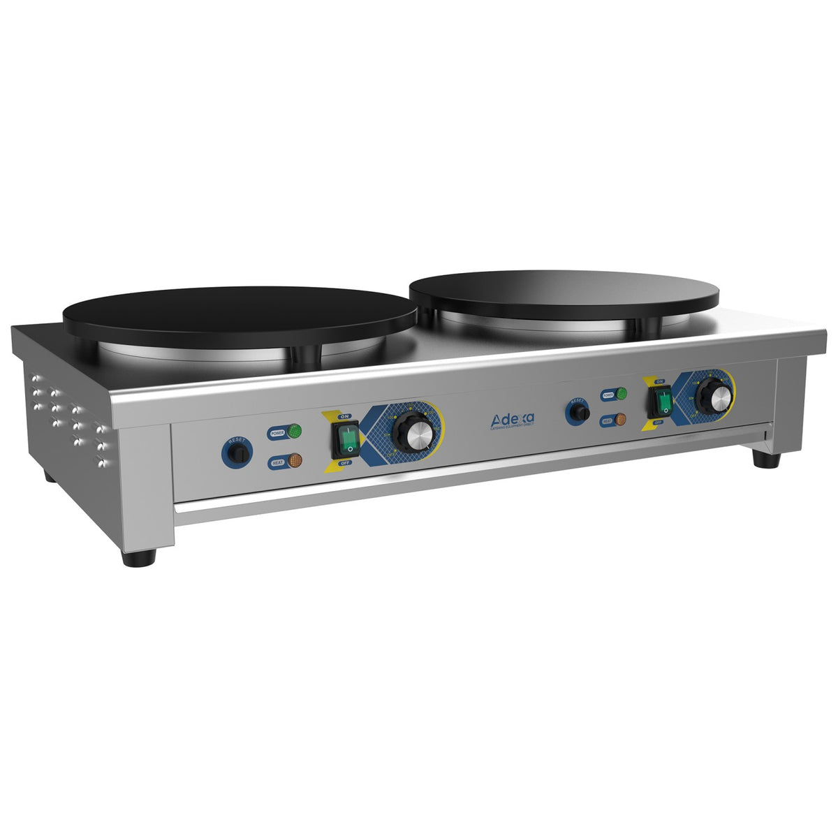 Commercial Electric Double Crepe Maker 2 x 400mm 6kW - ECM2