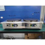 Commercial Electric Double Crepe Maker 2 x 400mm 6kW - ECM2