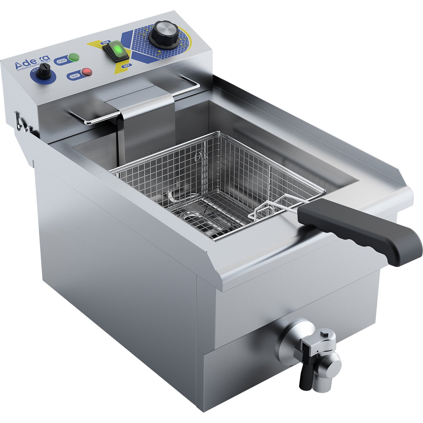 Commercial Fryer Single Electric 10 litre 3kW Countertop - EF101V