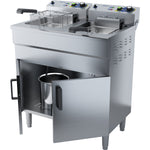 Commercial Fryer Double Electric 2x16 litre 6kW Free standing - EF162VC
