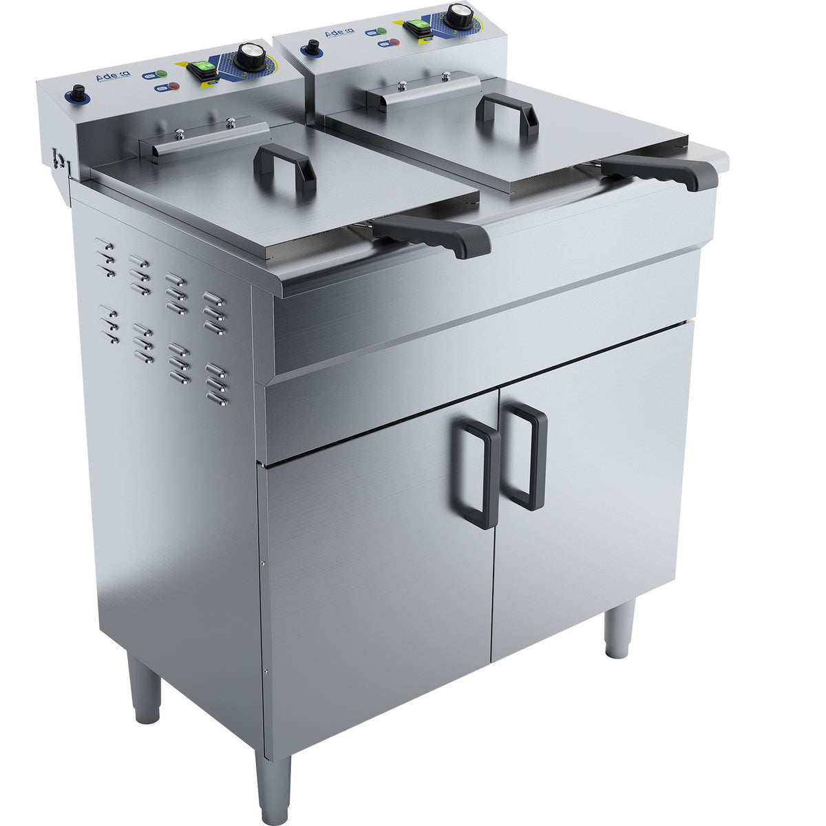 Commercial Fryer Double Electric 2x16 litre 6kW Free standing - EF162VC