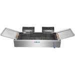 Commercial Fryer Single Tank Dual Zone Electric 26 litre 7.8kW Countertop Drainage tap - EF26L