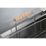 Commercial Fryer Single Tank Dual Zone Electric 26 litre 7.8kW Countertop Drainage tap - EF26L