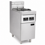 Professional Free Standing Electric Fryer Double Tank 2 x 14L 400x800x1100 mm - EF9C2