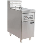 Professional Free Standing Electric Fryer Double Tank 2 x 14L 400x800x1100 mm - EF9C2