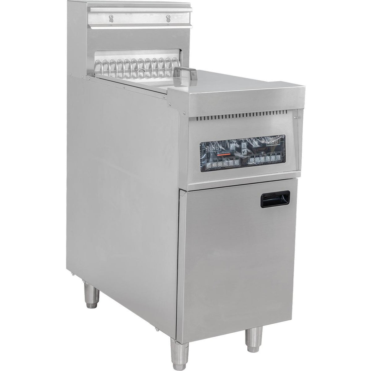 Professional Free Standing Electric Fryer Single Tank 28L 400x800x1100 mm - EF9C