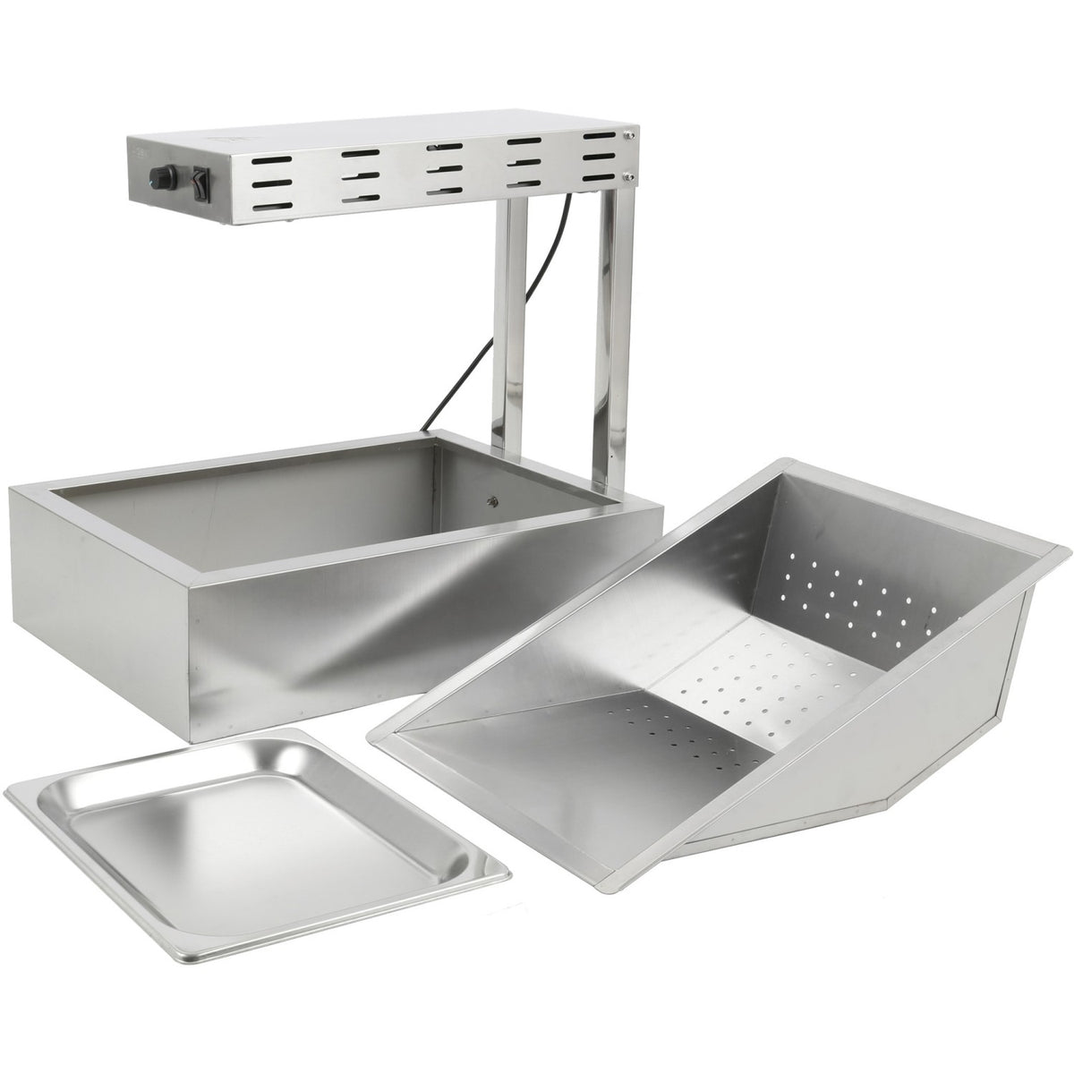Commercial Food Warmer & Chip Scuttle - EFFS01B