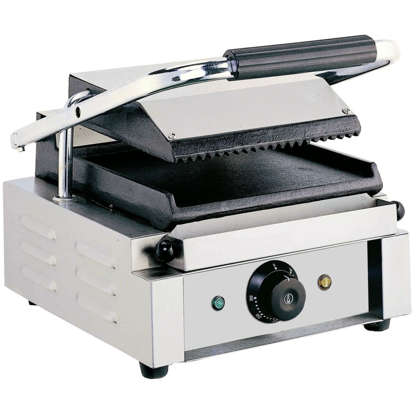 Heavy Duty Panini Contact grill Single Ribbed/Smooth - EG01C