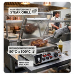 Commercial Electric Countertop Steak Grill - 55cm 3kW - EG02