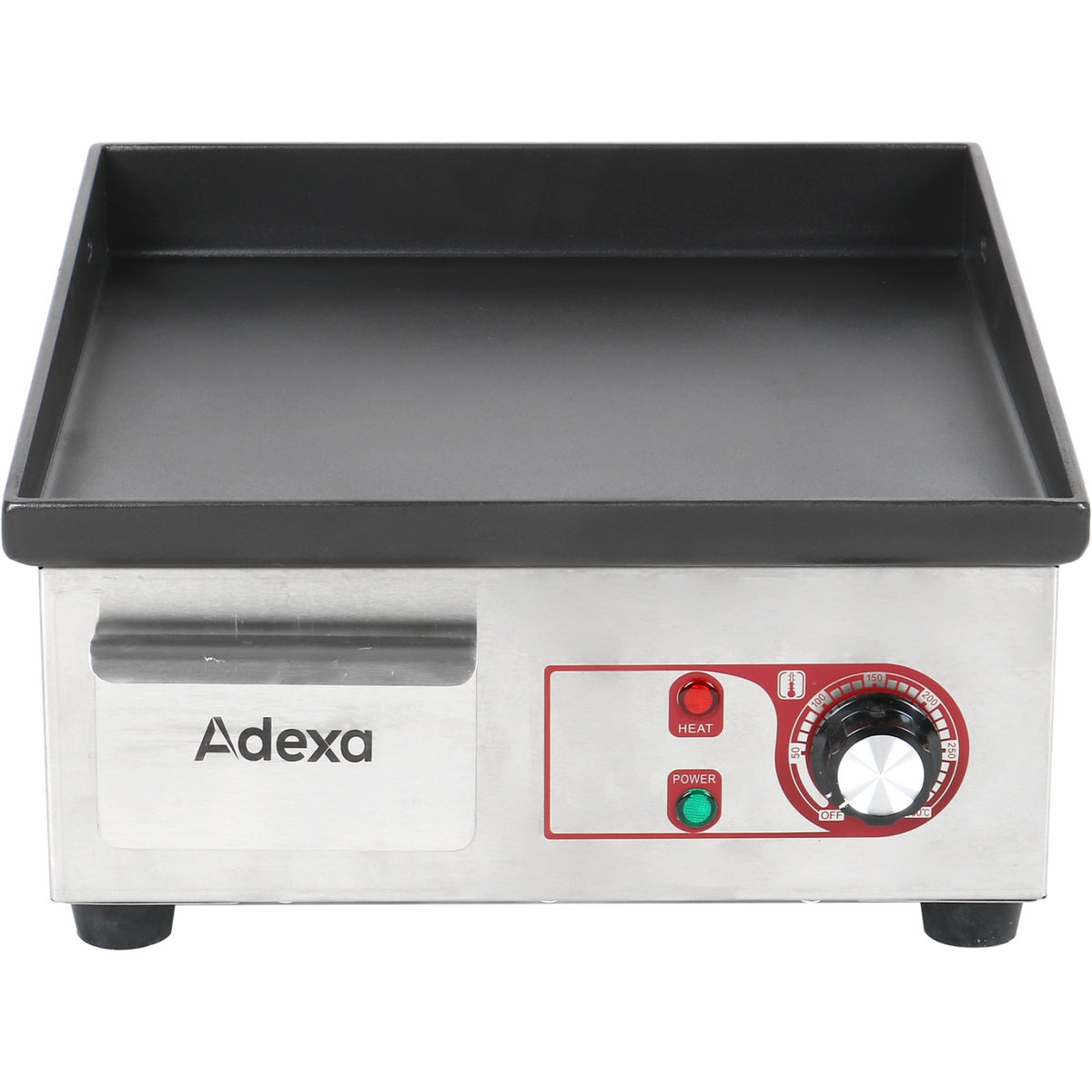Commercial Griddle Smooth 360x380mm Enamelled plate 1.5kW Electric - EG3638