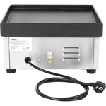 Commercial Griddle Smooth 360x380mm Enamelled plate 1.5kW Electric - EG3638