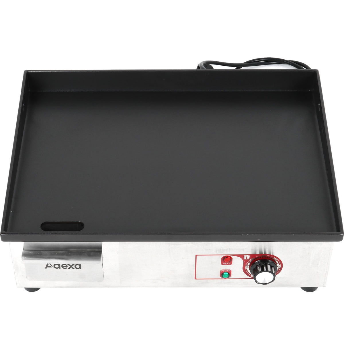 Commercial Griddle Smooth 540x380mm Enamelled plate 2.2kW Electric - EG5438