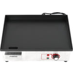 Commercial Griddle Smooth 540x380mm Enamelled plate 2.2kW Electric - EG5438