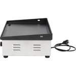 Commercial Griddle Smooth 540x380mm Enamelled plate 2.2kW Electric - EG5438