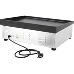 Commercial Griddle Smooth 540x380mm Enamelled plate 2.2kW Electric - EG5438