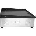 Commercial Griddle Smooth 730x500mm Enamelled plate 3kW Electric - EG7350