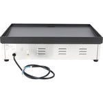 Commercial Griddle Smooth 730x500mm Enamelled plate 3kW Electric - EG7350