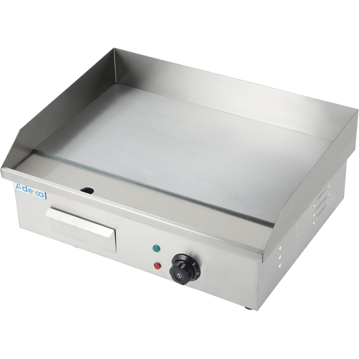 Commercial Griddle Smooth 550x400x200mm 3kW Electric - EG818B