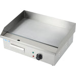 Commercial Griddle Smooth 550x400x200mm 3kW Electric - EG818B