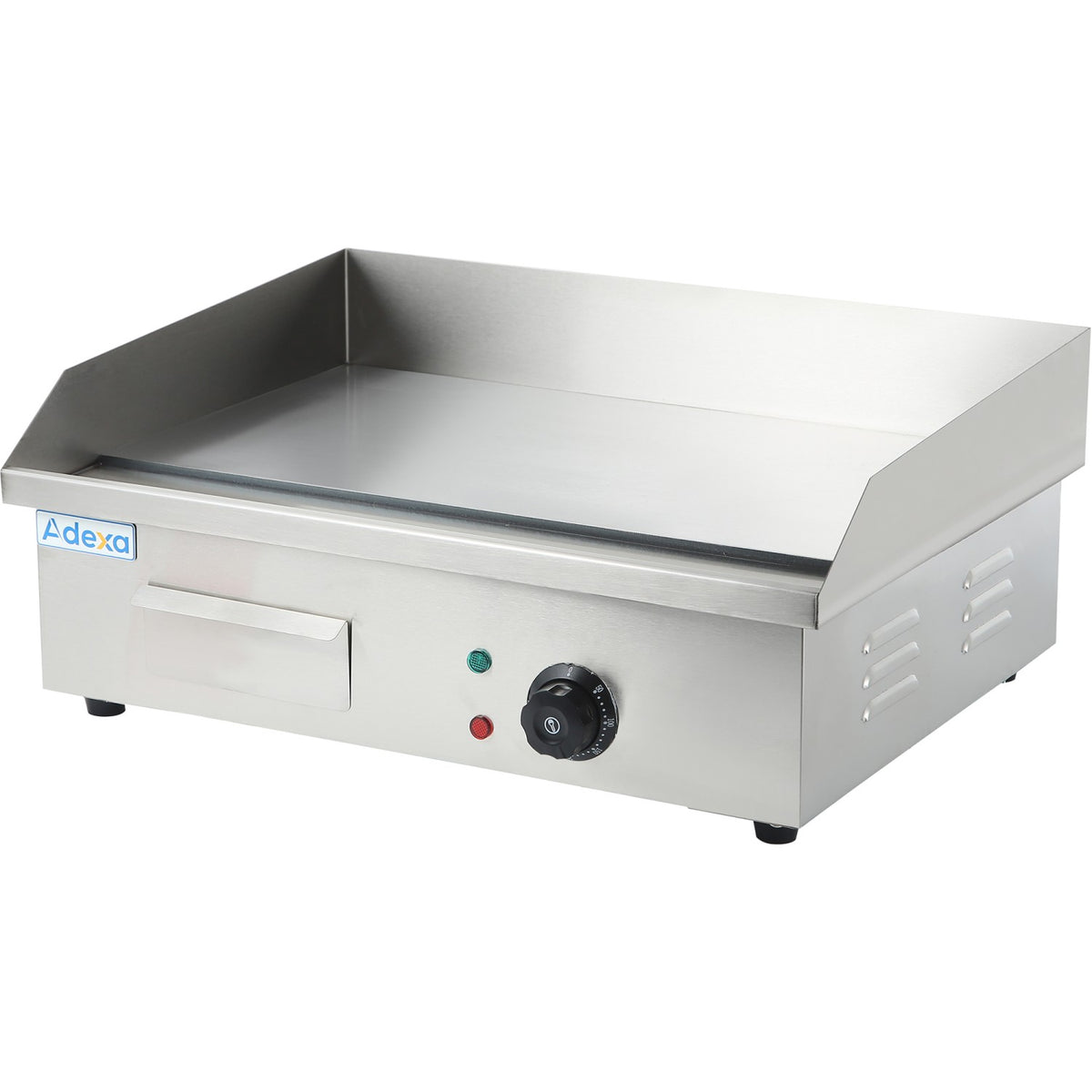 Commercial Griddle Smooth 550x400x200mm 3kW Electric - EG818B