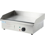 Commercial Griddle Smooth 550x400x200mm 3kW Electric - EG818B