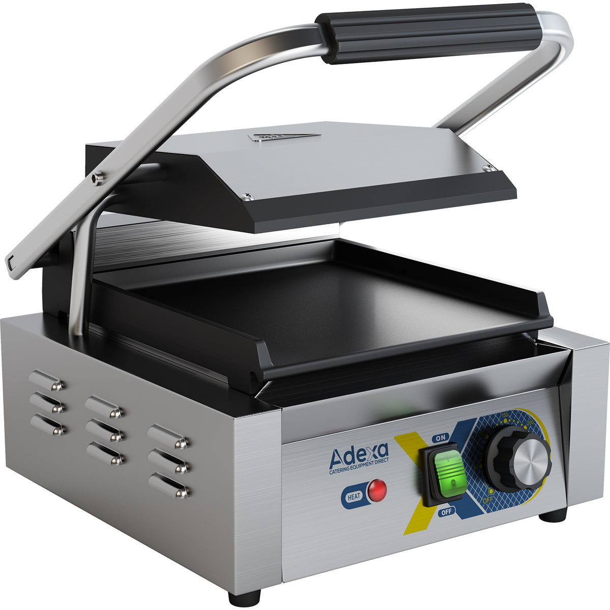 Heavy Duty Panini Contact grill Single Smooth - EGD10A