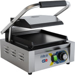 Heavy Duty Panini Contact grill Single Smooth - EGD10A