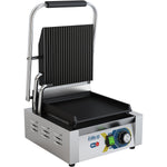 Heavy Duty Panini Contact grill Single Ribbed/Smooth - EGD10B