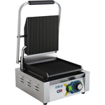 Heavy Duty Panini Contact grill Single Ribbed - EGD10C