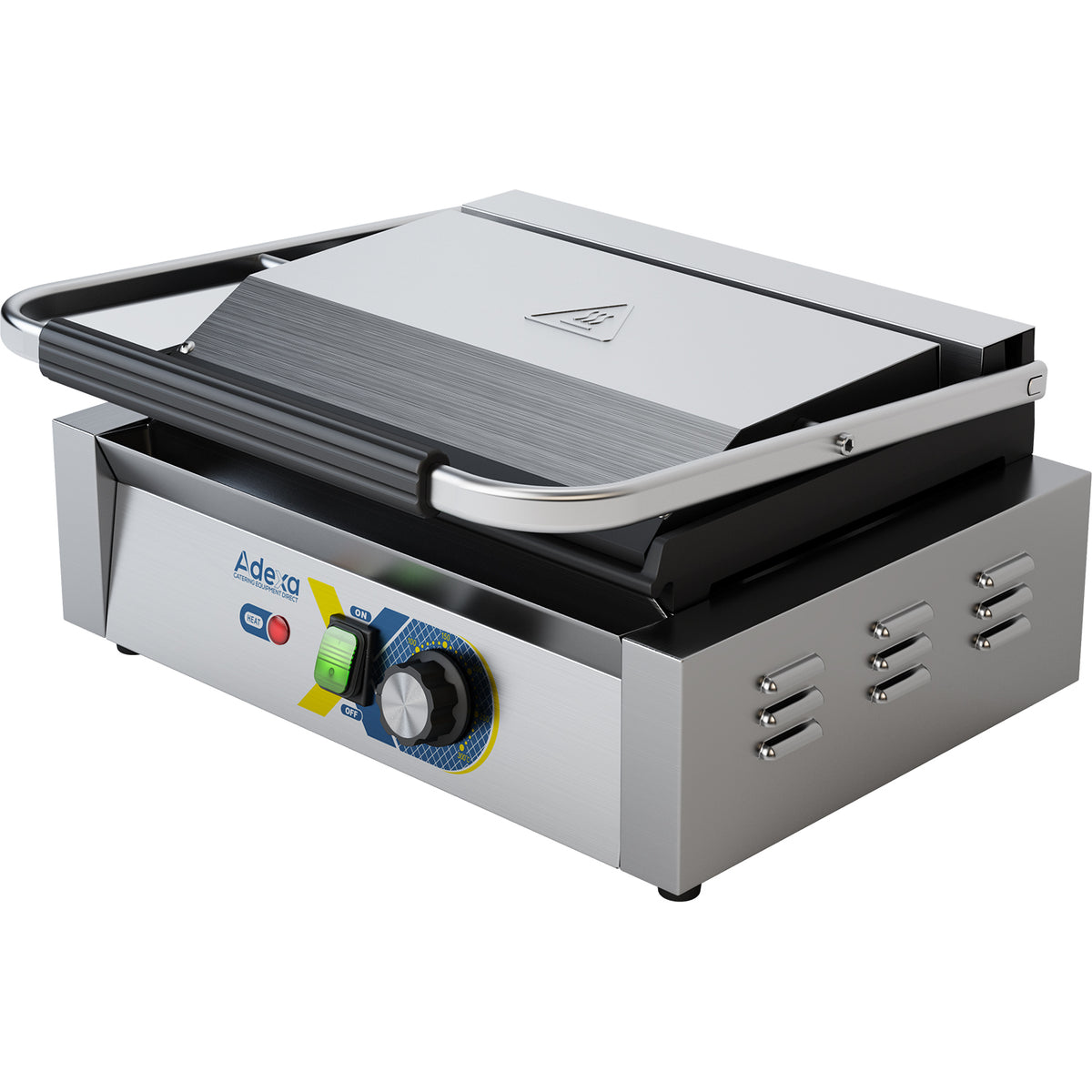 Heavy Duty Panini Contact grill Large Smooth - EGD14A