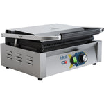 Heavy Duty Panini Contact grill Large Ribbed - EGD14C