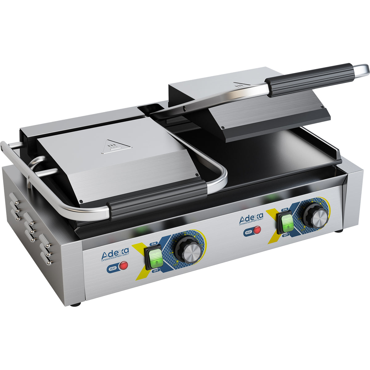 Heavy Duty Panini Contact grill Double Smooth - EGD20A