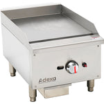 Premium Commercial Gas Griddle Smooth plate 1 burner 7.5kW Countertop - EGG16S