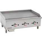 Premium Commercial Gas Griddle Smooth plate 3 burners 22.5kW Countertop - EGG36S