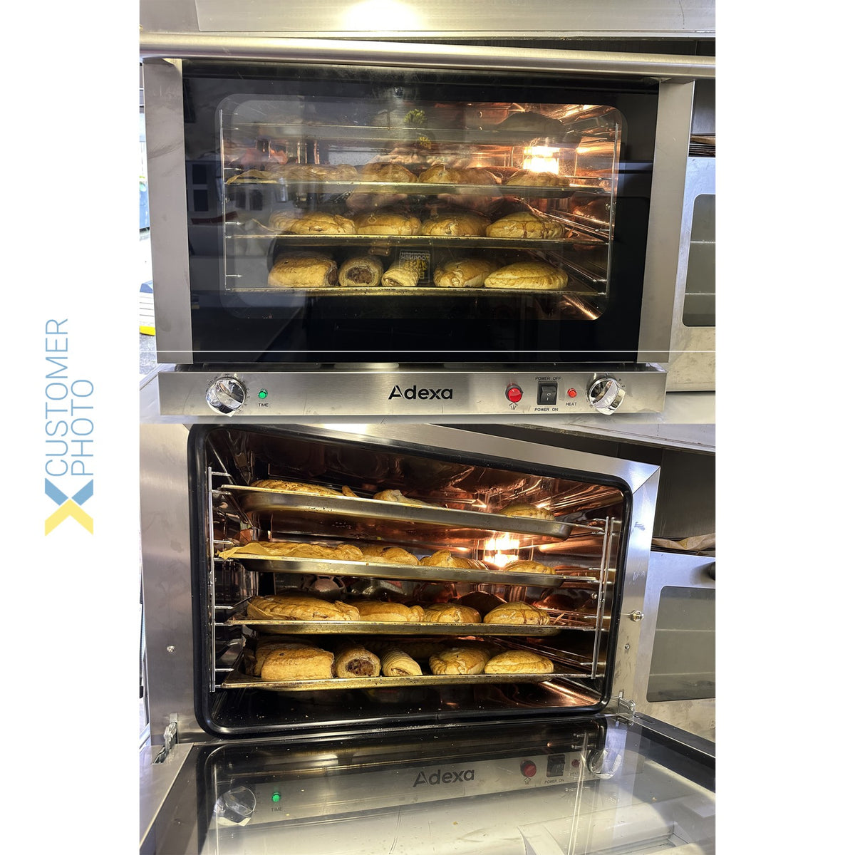 Professional Combi oven Electric 4 x GN1/1 trays Mechanical controls Tilt door - EK120107A