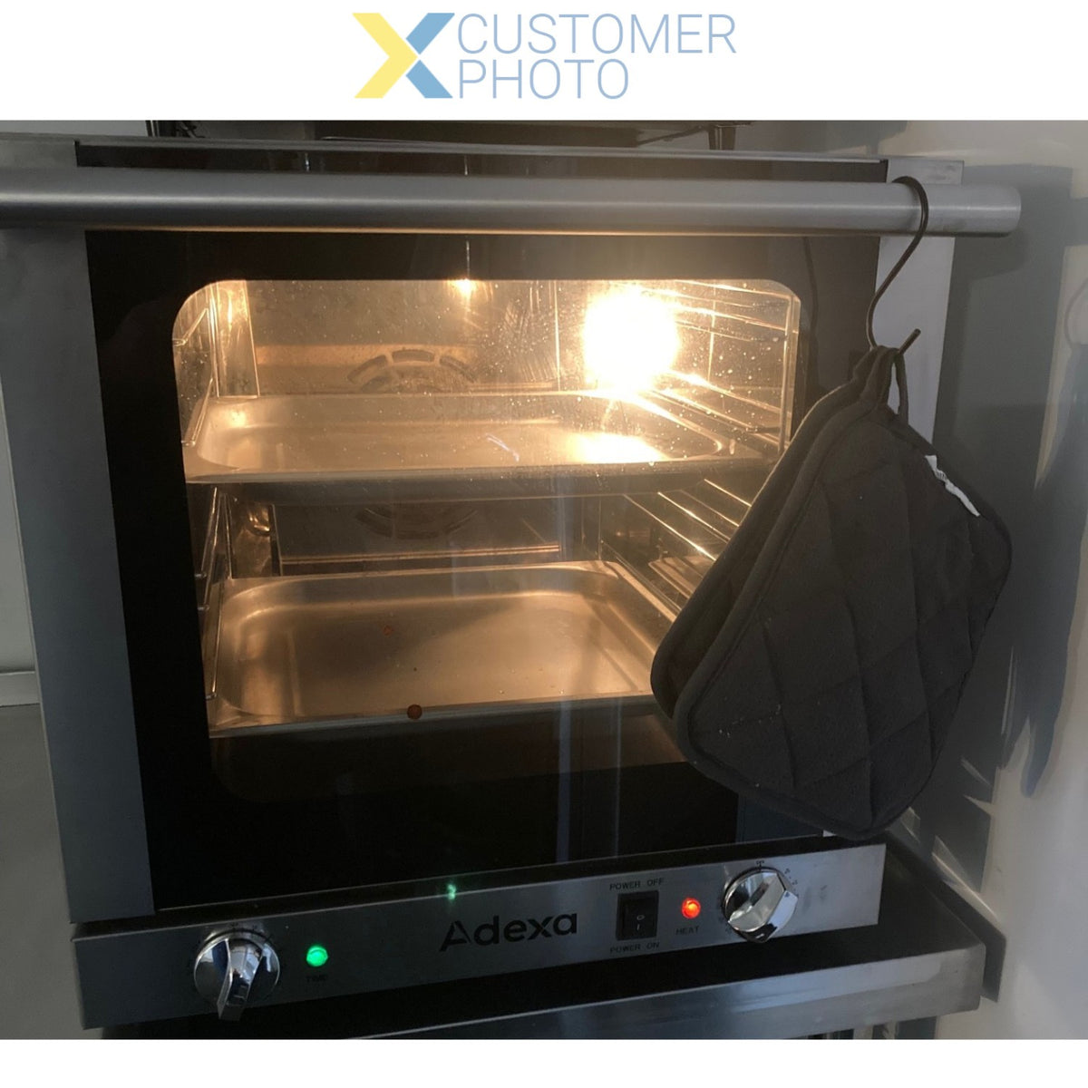 Professional Convection oven Electric 4 x GN2/3 Mechanical controls Tilt door - EK120119A