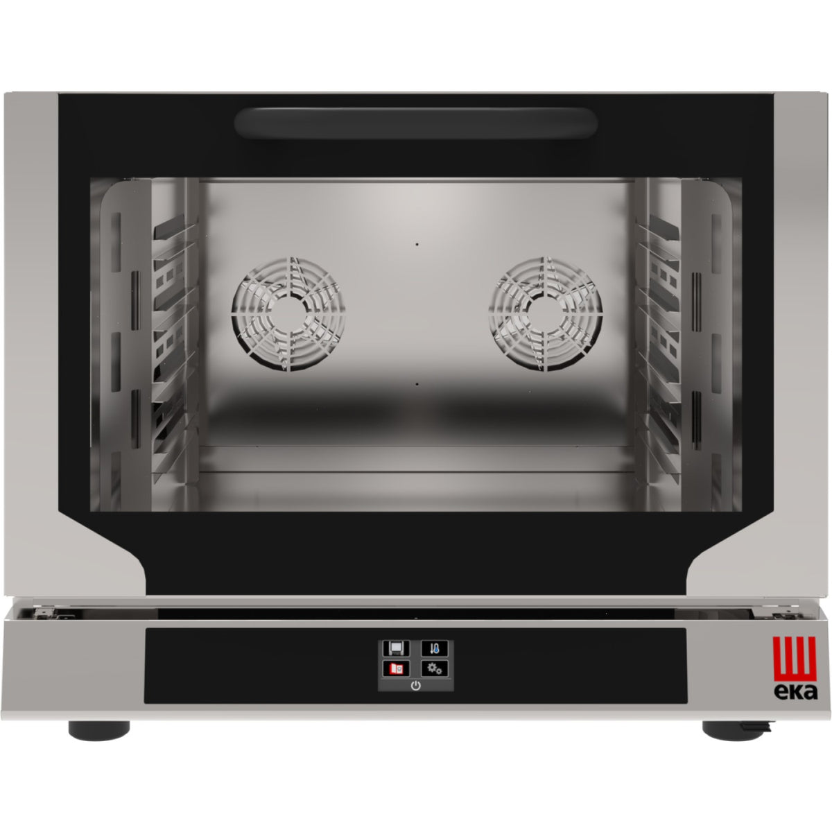 Professional Electric Combi Oven with Touch Screen and Indirect Steam Tilt Door 4 x GN1/1 - EKF4113NT